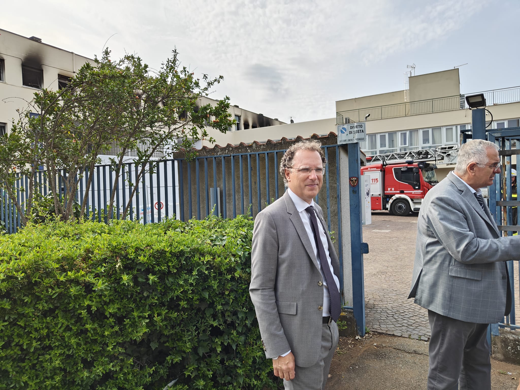 Viterbo – Unitus in fiamme, niente quiete dopo la tempesta. Ubertini: “Persi anni di ricerche, danno enorme” (FOTO)