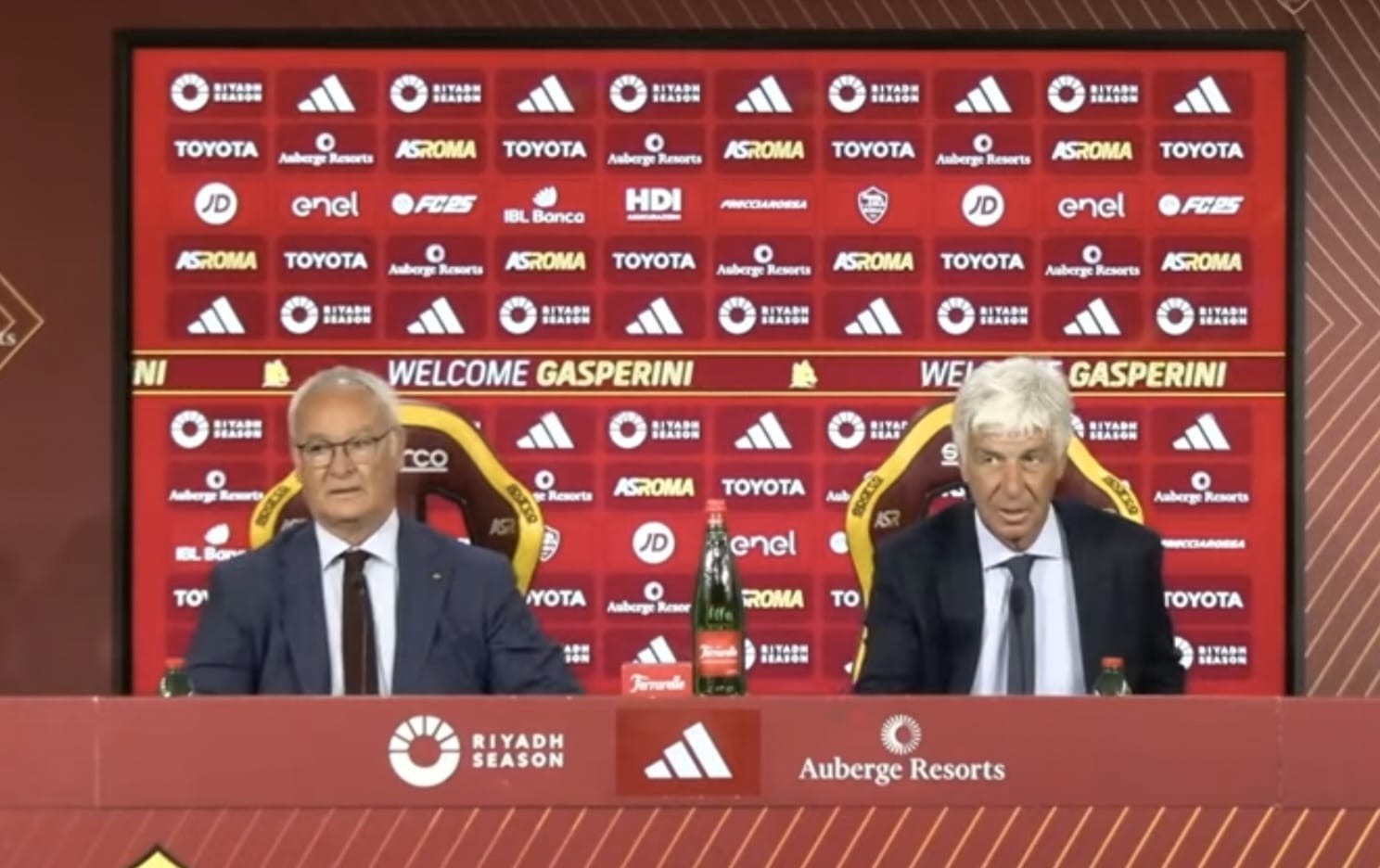 Trigoria – Ranieri e Gasp a braccetto: nasce la nuova Roma