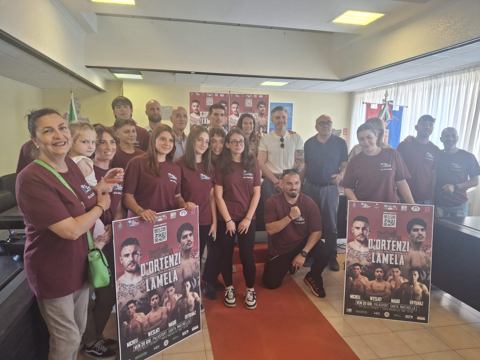 Santa Marinella – La grande Boxe al Palazzetto: domani sera Ortenzi con Lamela, in palio l’EBU silver medio massimi (FOTO)