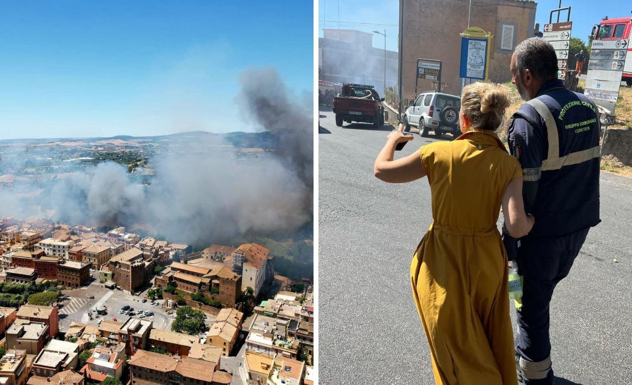 Cerveteri divorata dalle fiamme, Gubetti: “Attacco vergognoso. Troveremo i responsabili”