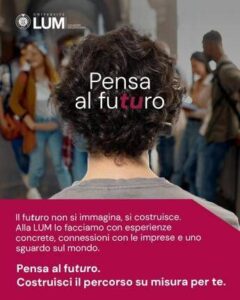 Università, Lum: al via nuova campagna di comunicazione