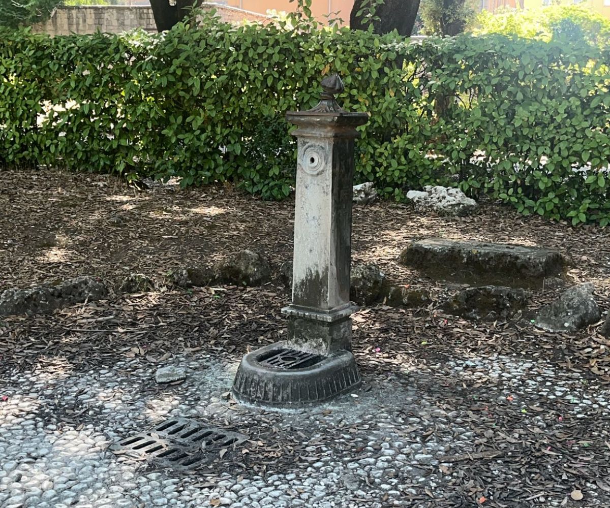 Viterbo – Prato Giardino: i consiglieri di FdI disposti a riparare la fontana a spese loro