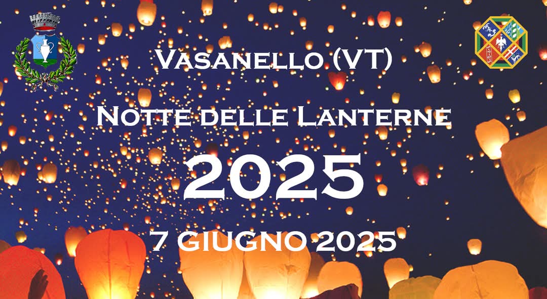 Prodotti tipici e straordinari spettacoli di luce alla Notte delle Lanterne di Vasanello