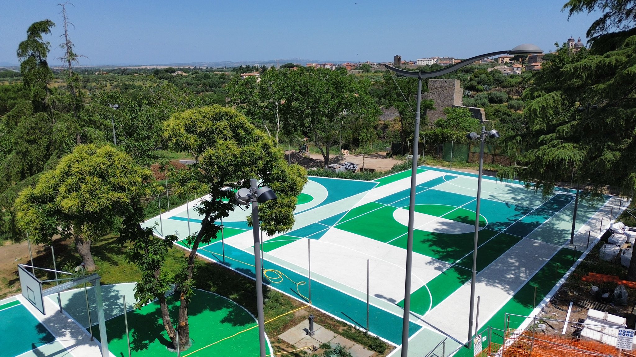 Viterbo, il nuovo parco di via San Paolo prende forma: aree sportive, percorsi verdi e sicurezza al centro del progetto