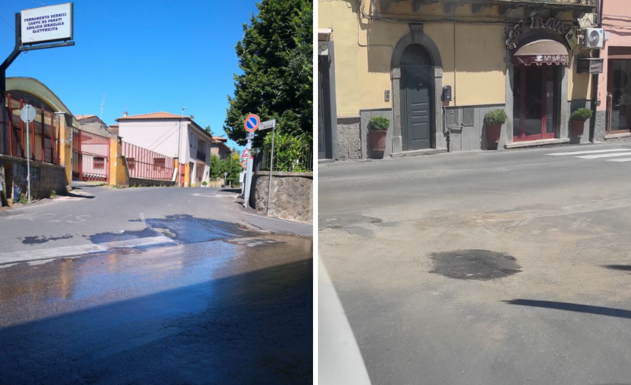 Montefiascone – Talete ripara il guasto alla rete idrica su Via Bertina: non era un problema “privato”