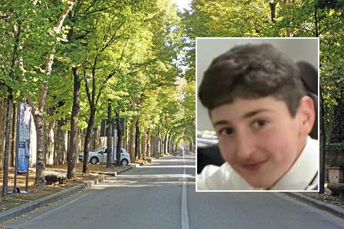 Viterbo – Morte di Leonardo Cristiani, sotto sequestro il tratto di viale Trieste: si indaga sulle condizioni dell’asfalto