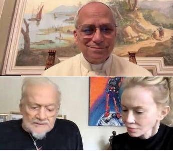 Papa, telefonata con l’astronauta dell’allunaggio Buzz Aldrin a 56 anni dalla missione dell’Apollo 11