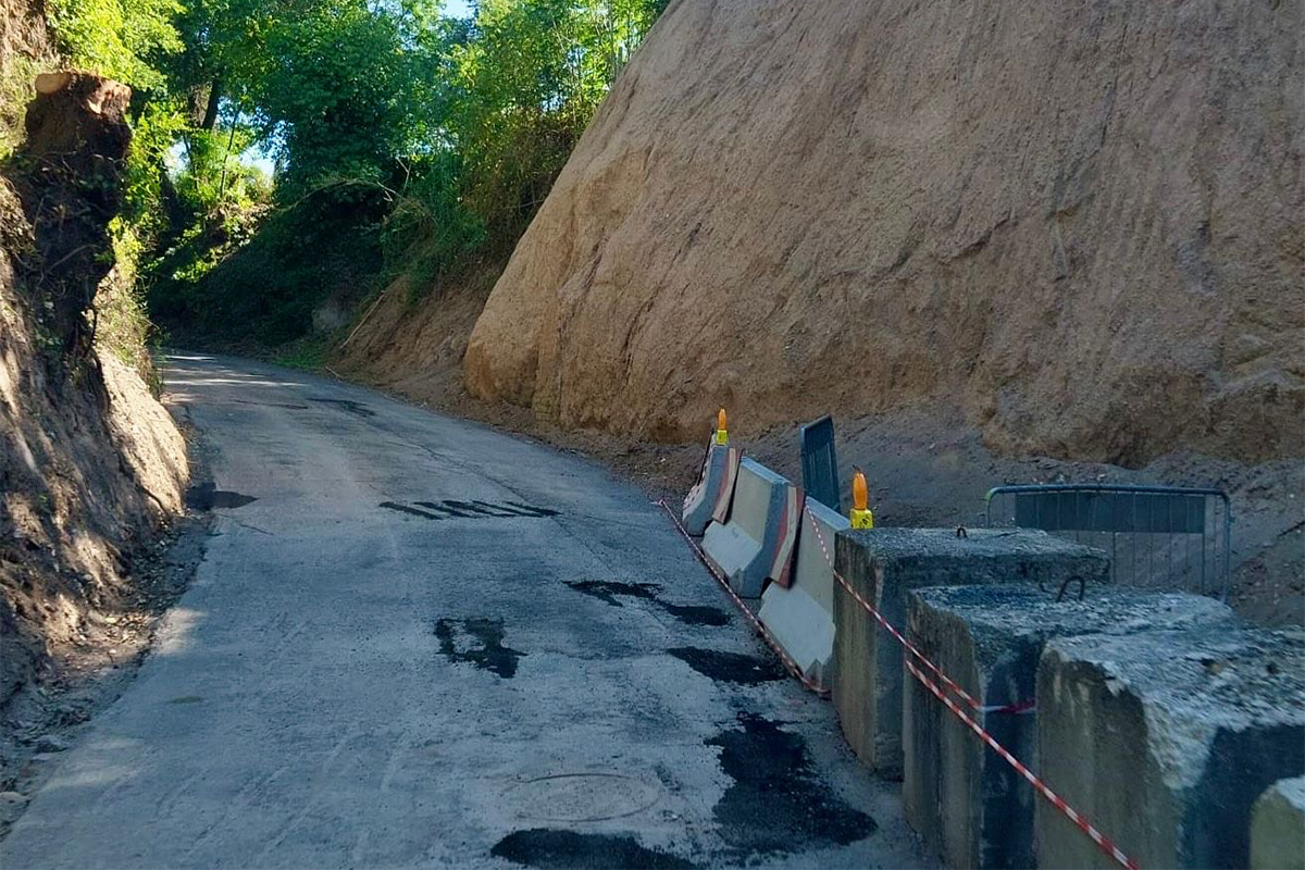 Viterbo – Riaperto il traffico veicolare su strada Filante