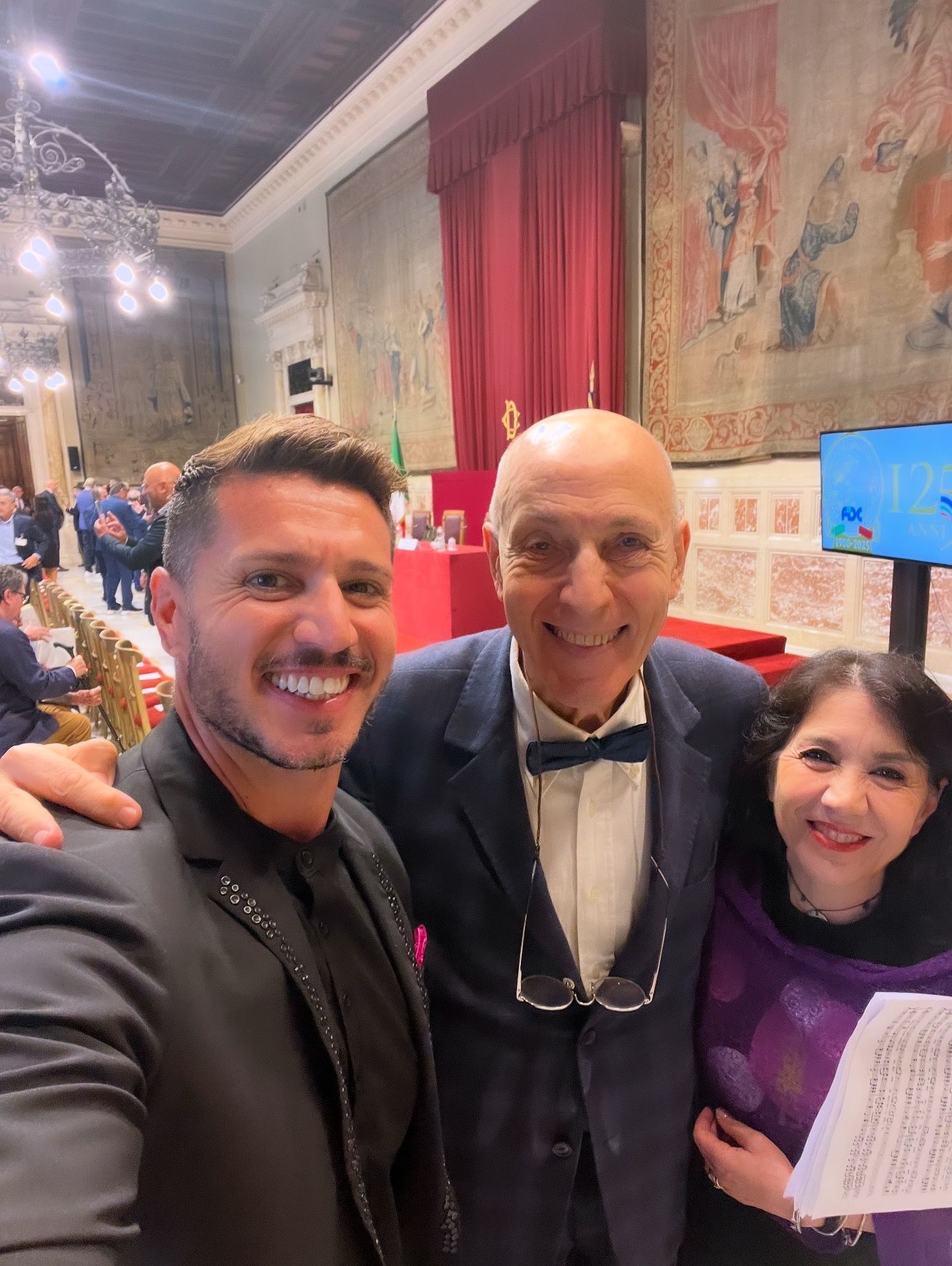 Acclamata esibizione alla Camera dei Deputati per il tenore nepesino Roberto Cresca