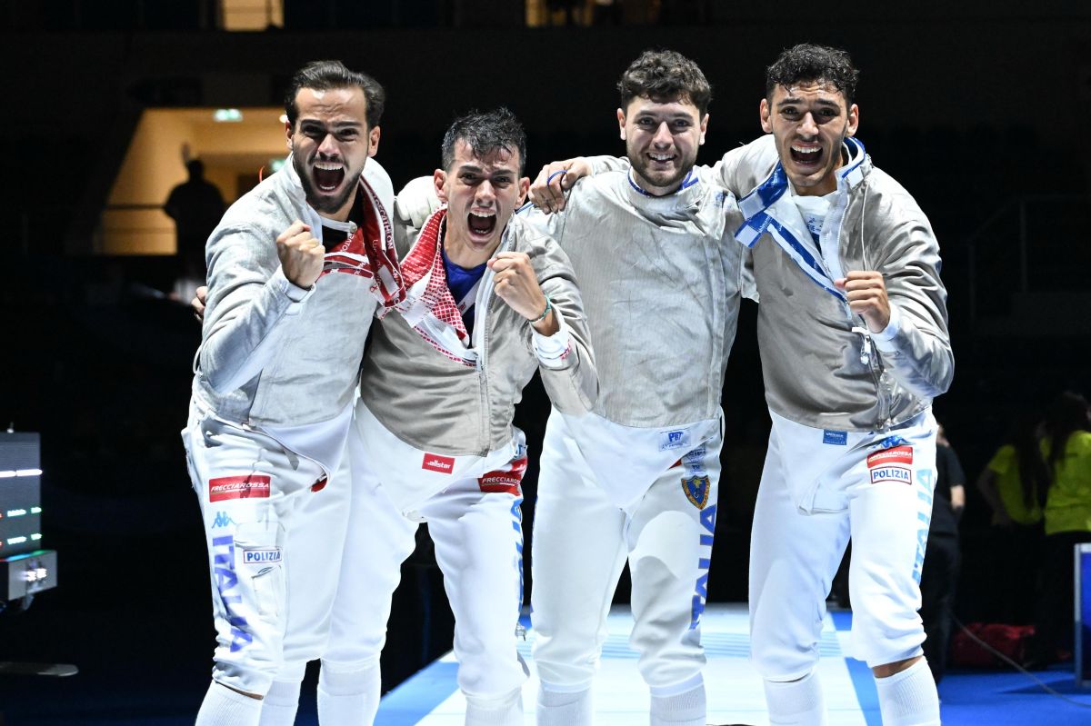 Scherma – Notte d’oro, storia azzurra a Tiblisi: sciabola maschile, l’Italia torna sul tetto del Mondo