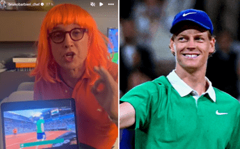 Sinner, Barbieri l’ha fatto davvero: il piatto in onore di Jannik a base di… carote