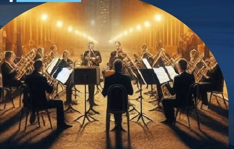 Gruppo di amici di Santa Marinella fonda orchestra di fiati, serata al Castello di Santa Severa