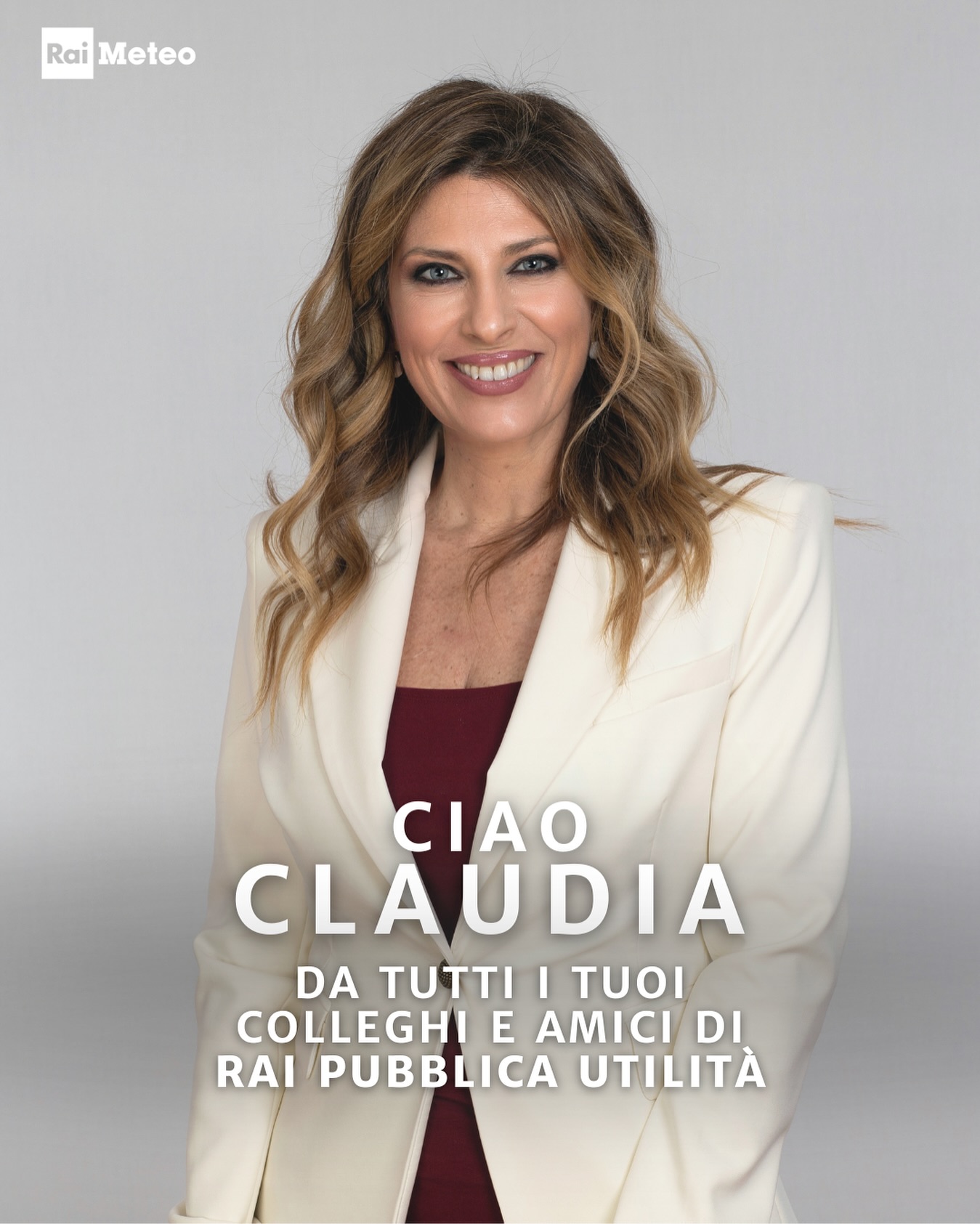 Lutto nel mondo del giornalismo, si è spenta a 51 anni la meteoreologa di Rai Meteo Claudia Adamo