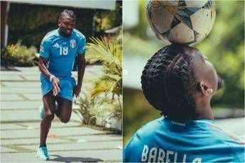 Inter, Thuram torna ad allenarsi con la maglia… dell’Italia