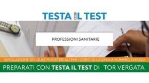 Università Tor Vergata, con ‘Testa il Test’ una simulazione utile per chi vuole intraprendere le Professioni sanitarie