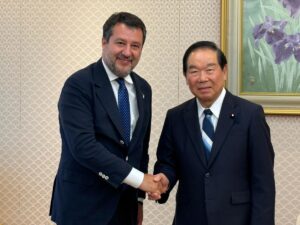 Giappone, Salvini incontra Nukaga. Focus sul Ponte sullo Stretto