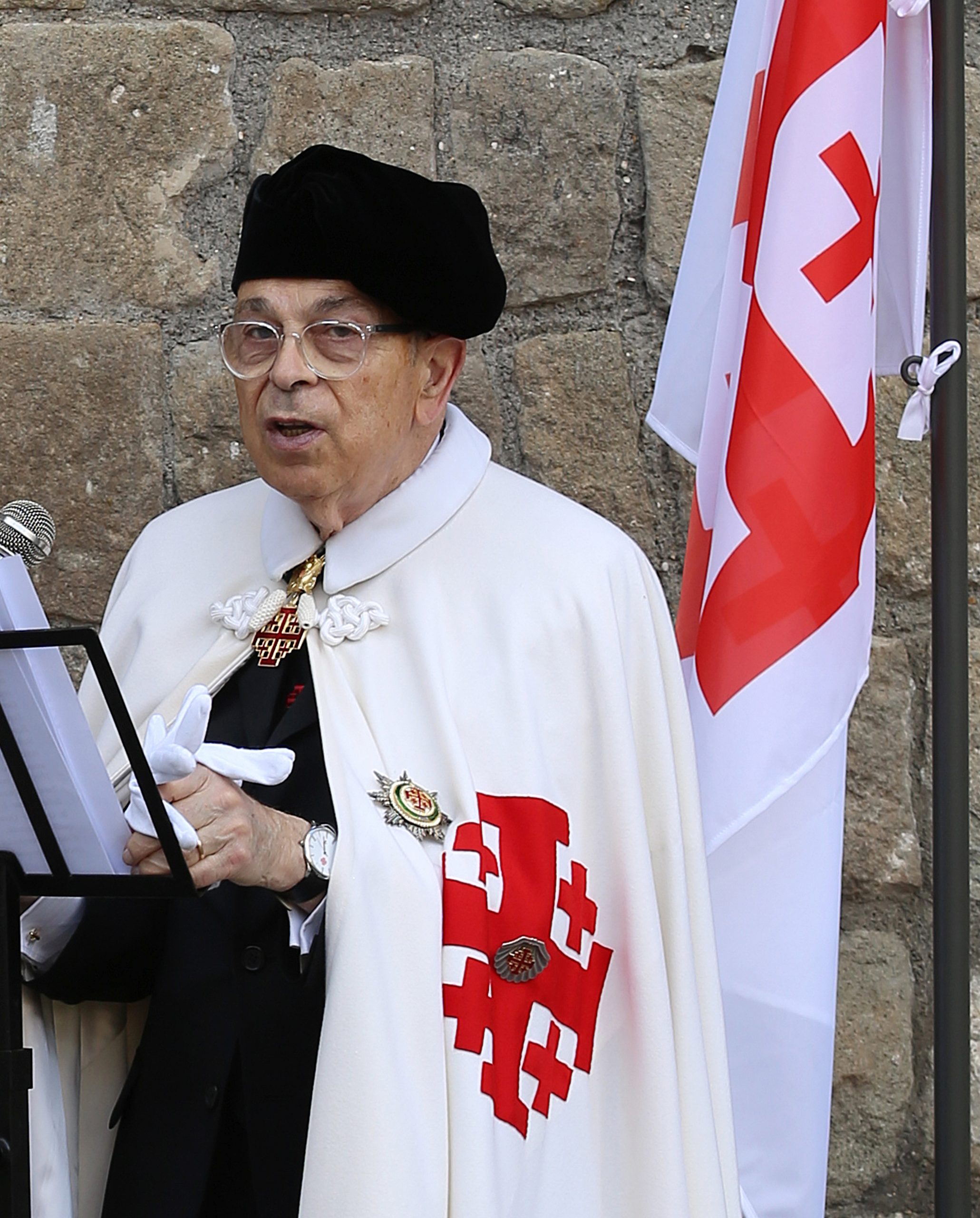 Viterbo – Dame e Cavalieri ricordano Antonio Cianchi: “Grazie Signore per il tempo che ce lo hai donato”
