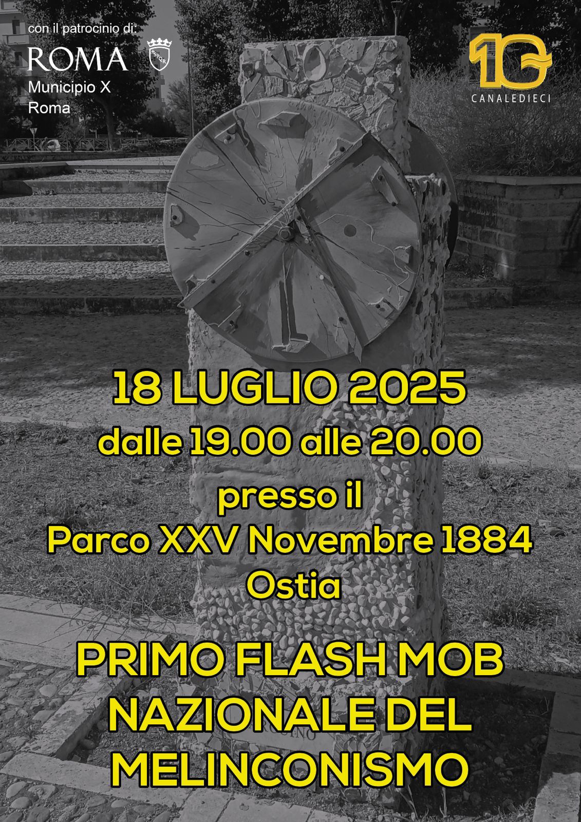 A Ostia il primo flash mob nazionale legato al Melinconismo