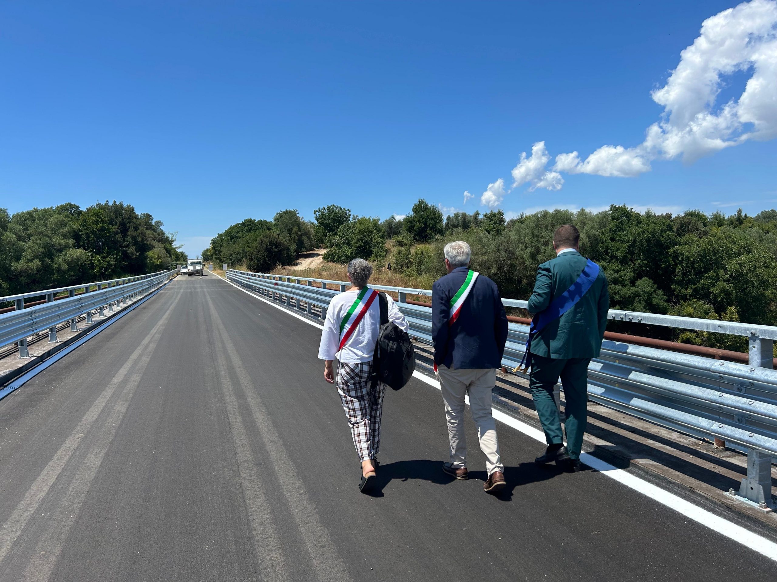 Montalto – Riaperto dopo cinque anni il ponte dell’Abbadia: ripristinata la viabilità con Canino