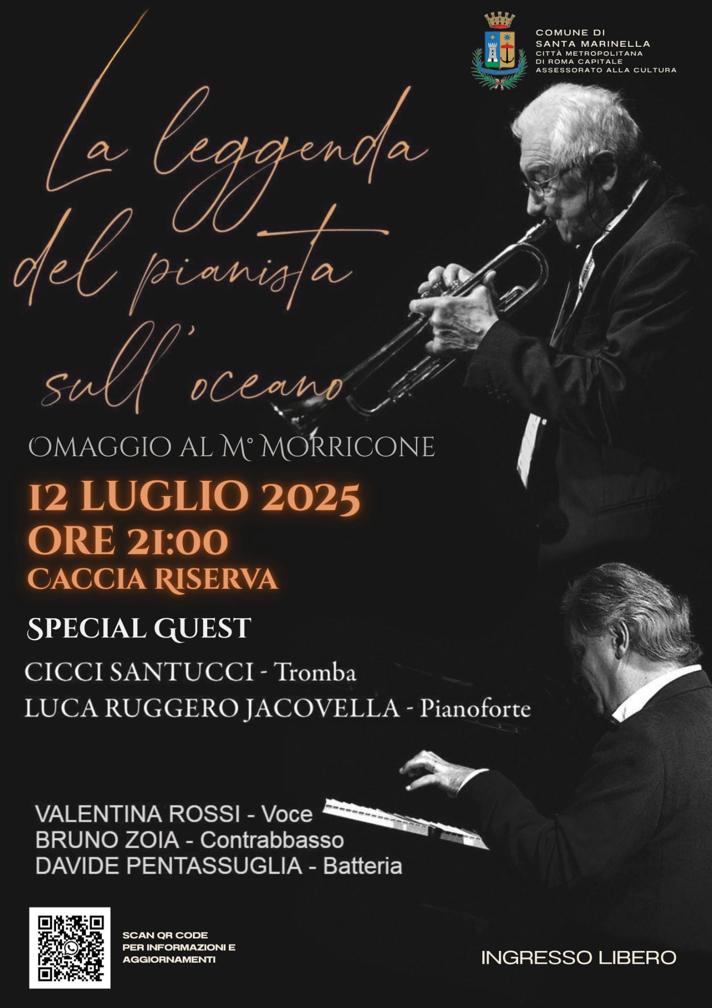 Santa Marinella – Cartellone estivo, questa settimana trittico di concerti a Caccia Riserva