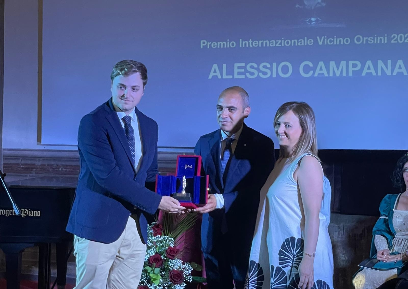 Bomarzo – Il premio “Vicino Orsini” al giovane giornalista Alessio Campana