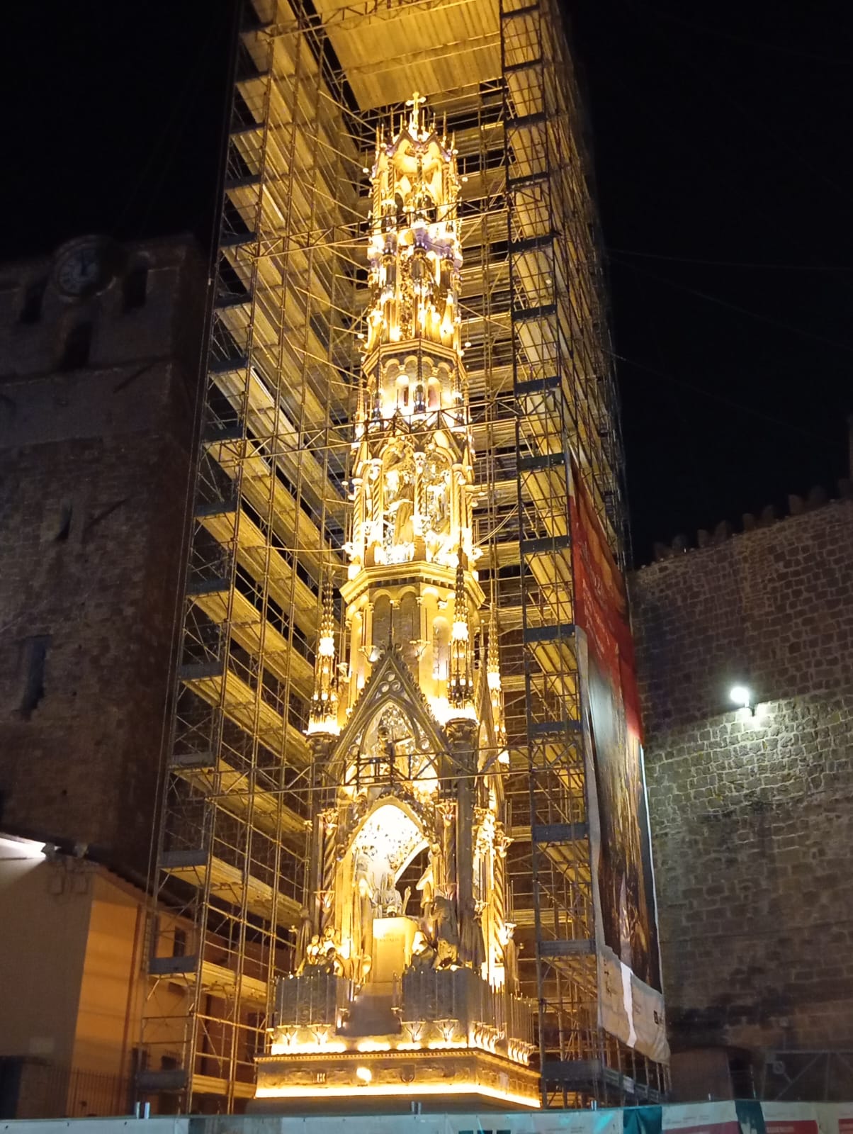 Viterbo – Accensione ufficiale per Dies Natalis (VIDEO)