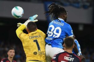 Napoli-Cagliari 1-0, decide Anguissa all’ultimo respiro