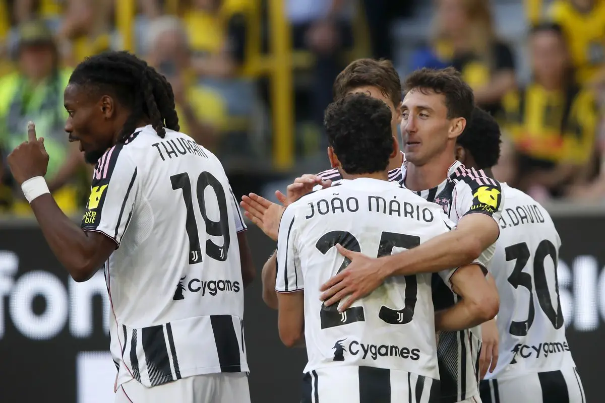 Segnali positivi per la Juve, 2-1 contro il Borussia Dortmund