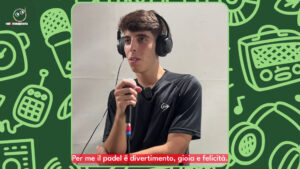 Giuseppe Fino, a 18 anni campione italiano di padel