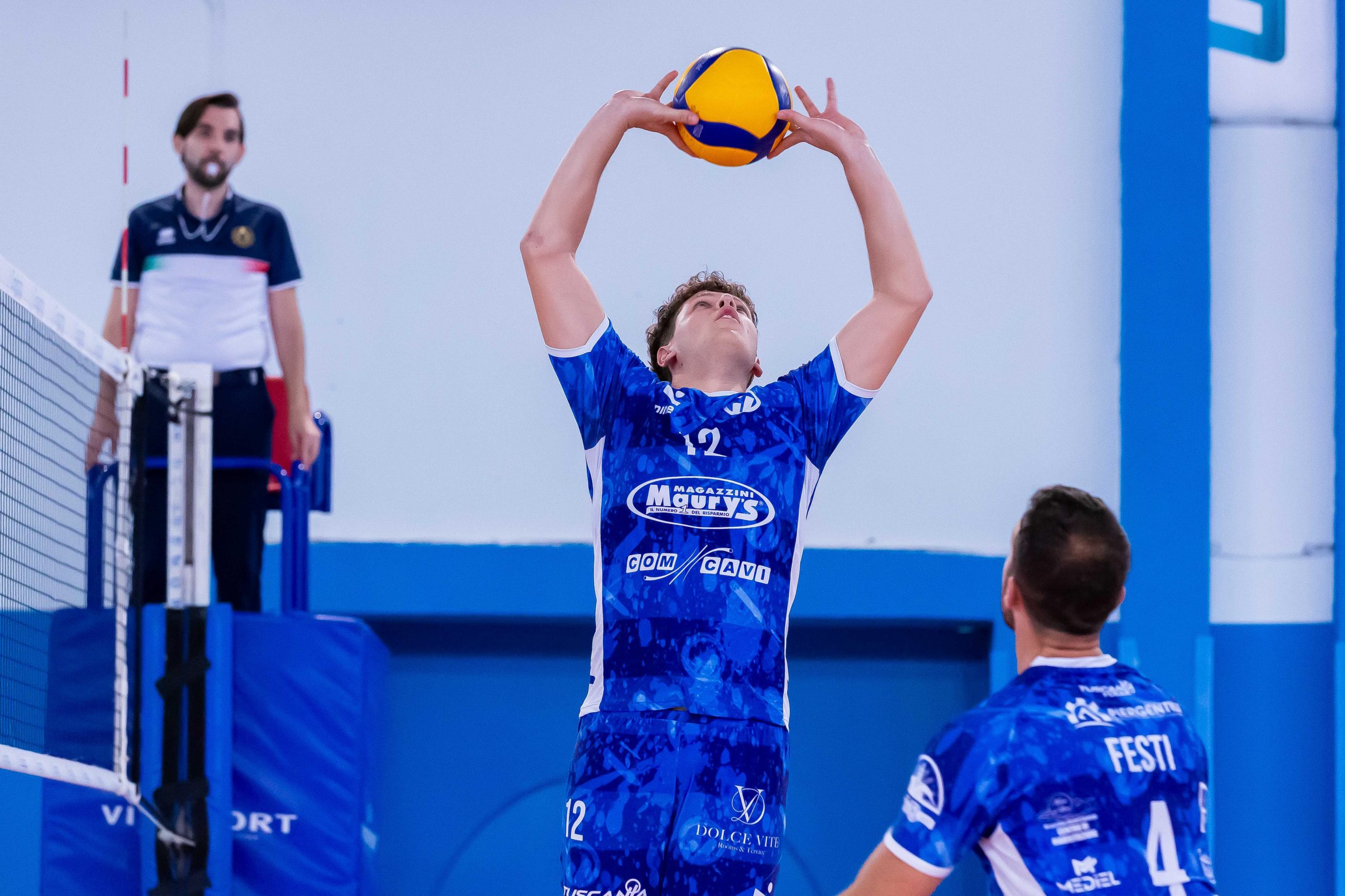 Pallavolo – Maury’s Com Cavi Tuscania, terza stagione al palleggio per Gabriele De Angelis