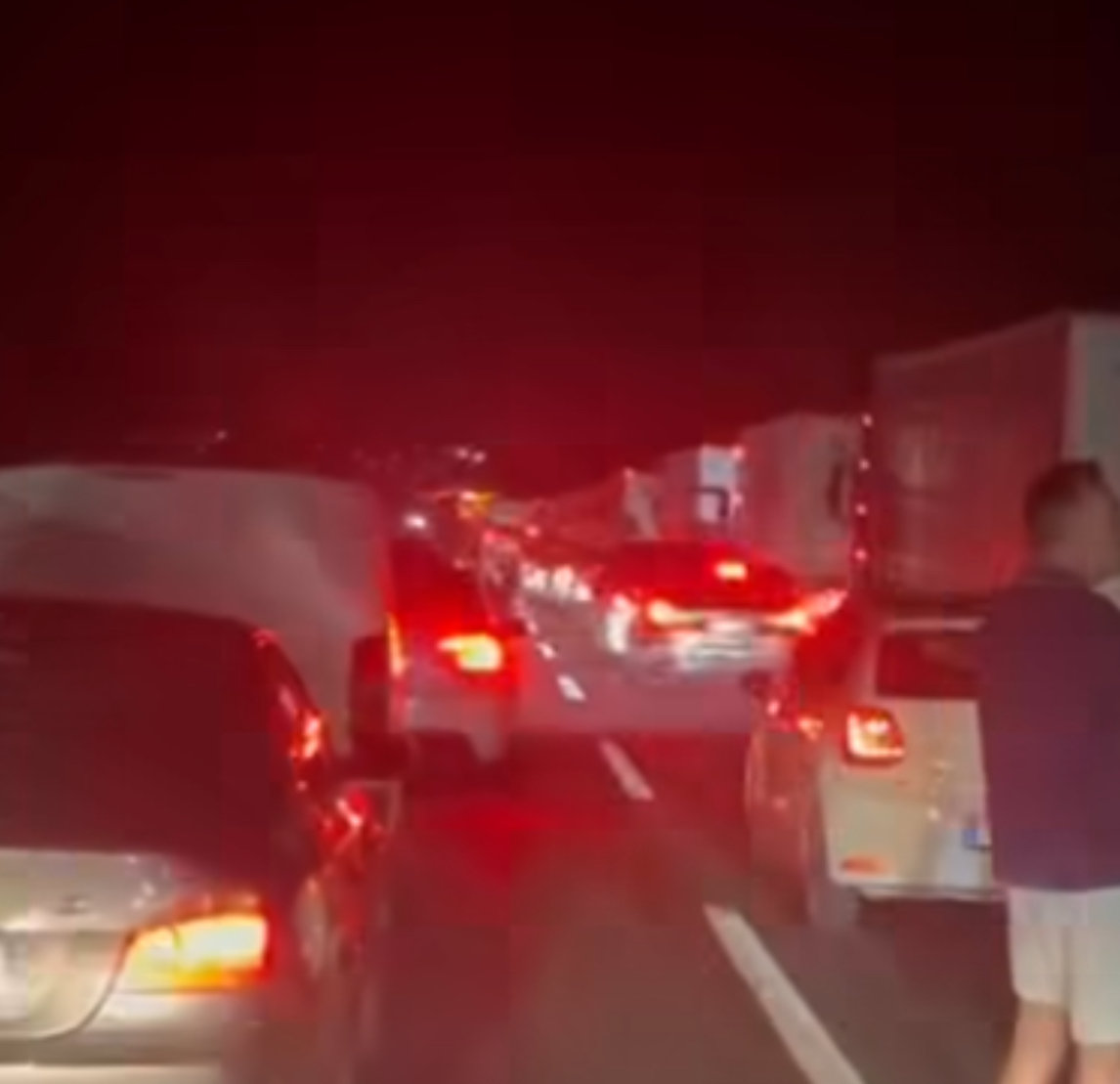 Ferentino – incidente su A1, cinque auto coinvolte