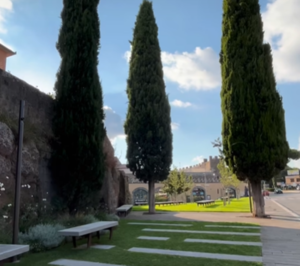 Viterbo – Prosegue la passeggiata intorno alle mura, Frontini: “Riqualificazione continua, presto illuminazione completata”