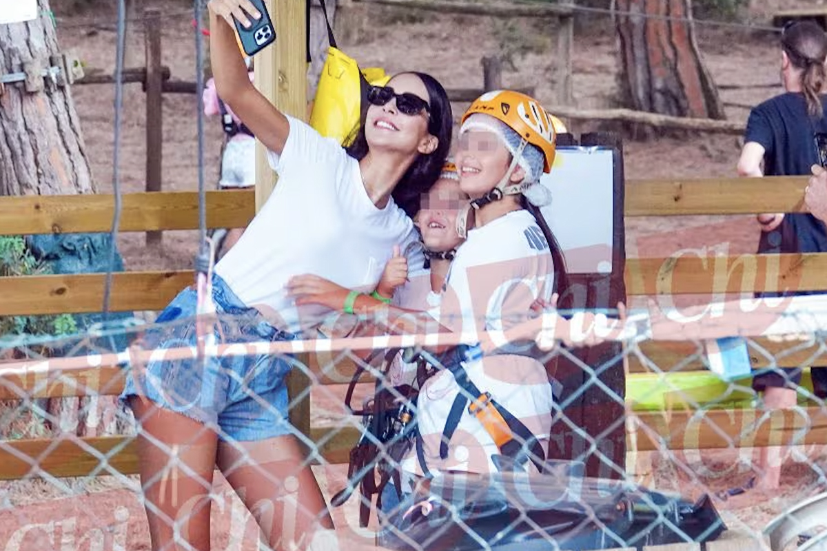 Rocío Muñoz Morales, una giornata a Tarquinia tra Parco avventura e ristorante “La Quadra” (FOTO)