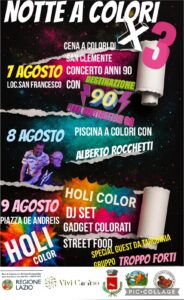 A Canino tre serate di musica, divertimento e sapori locali