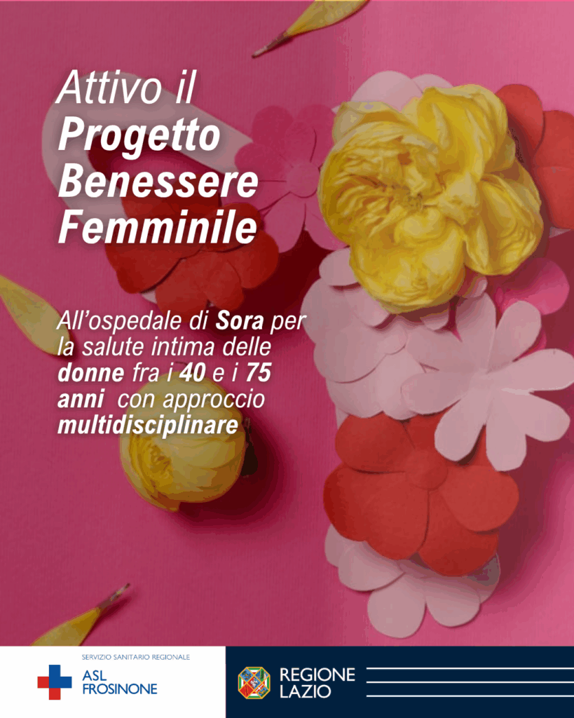 “Benessere Femminile”, boom di adesioni al progetto Asl Frosinone