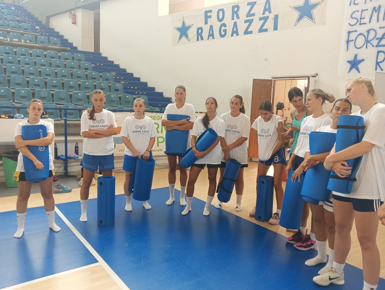 Pallacanestro – Terme Salus Viterbo, grande entusiasmo per la ripresa degli allenamenti