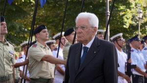 82° anniversario Difesa di Roma, Mattarella depone due corone d’alloro