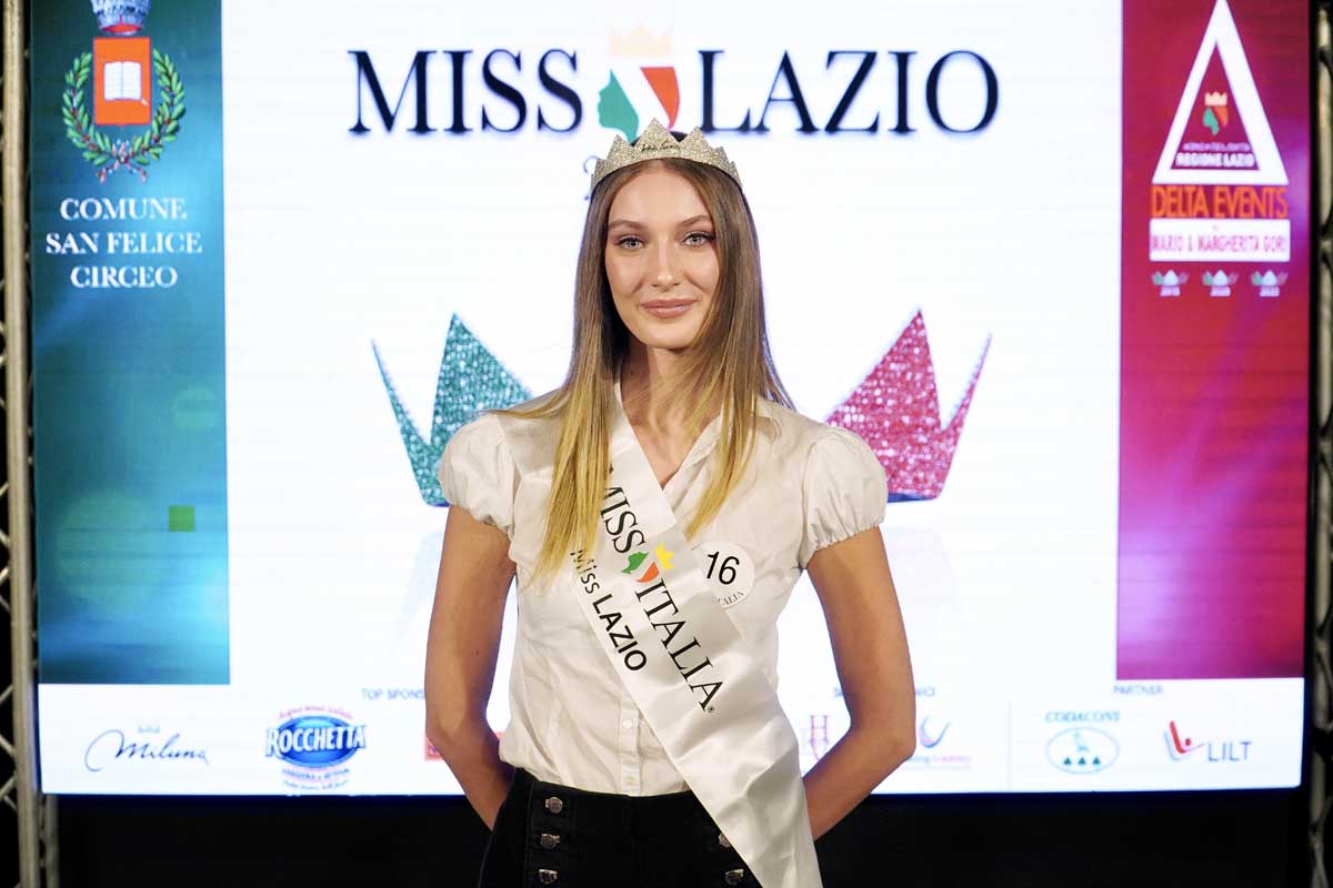 “Lazio, la Bellezza del Talento”, cinque Miss Italia alla serata conclusiva