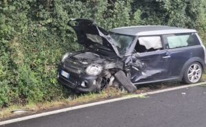 Vasanello, traumi leggeri per le due donne coinvolte nell’incidente in località San Giuseppe
