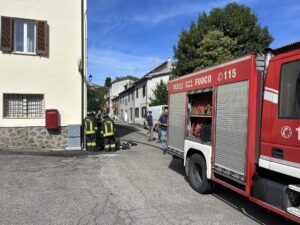 Bagnoregio – Fuga di gas a Vetriolo, intervento dei Vigili del fuoco: evacuate alcune abitazioni