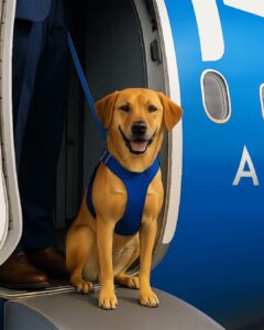 Ita Airways, via libera ai voli con i cani di grossa taglia: viaggeranno in cabina con i loro padroni