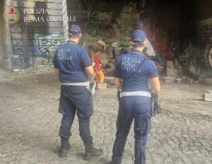 Roma – Operazione anti-degrado sulle banchine del Tevere tra Ponte Testaccio e Ponte dell’Industria