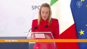 Meloni “Il Mediterraneo è globale ed è tornato protagonista”