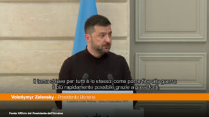 Zelensky “Garanzie di sicurezza chiave per porre fine alla guerra”