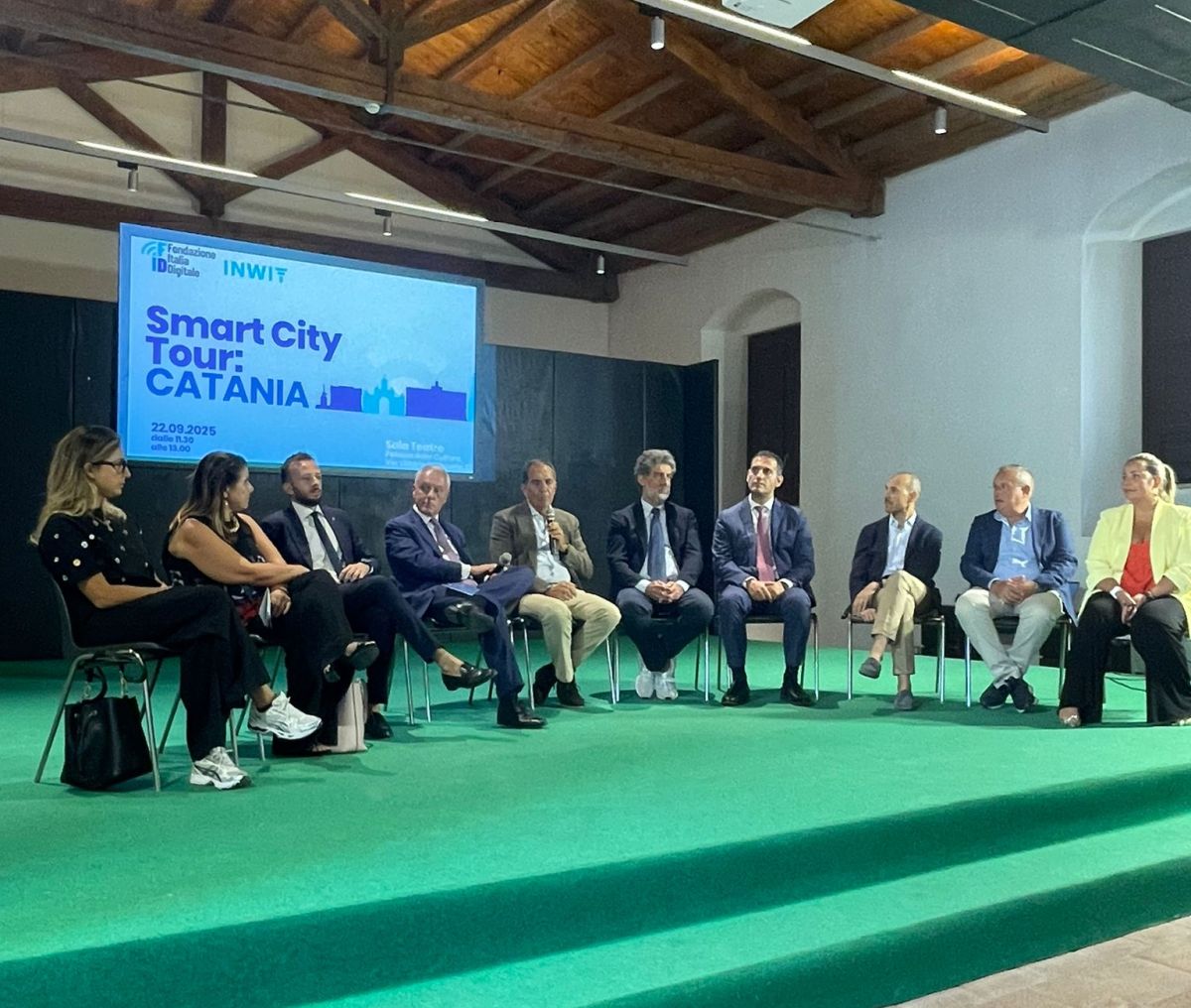 Inwit, lo “Smart City Tour” arriva a Catania