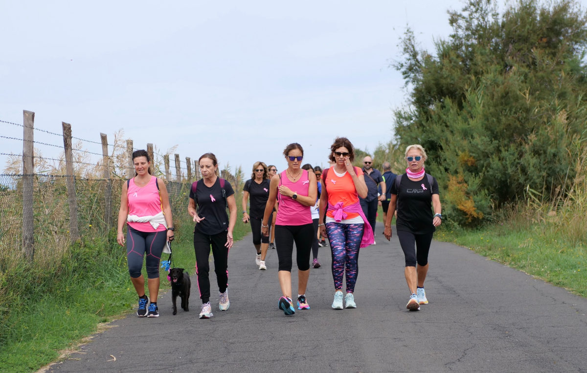 “Tarquinia in Rosa”: torna la camminata che unisce sport, natura e solidarietà