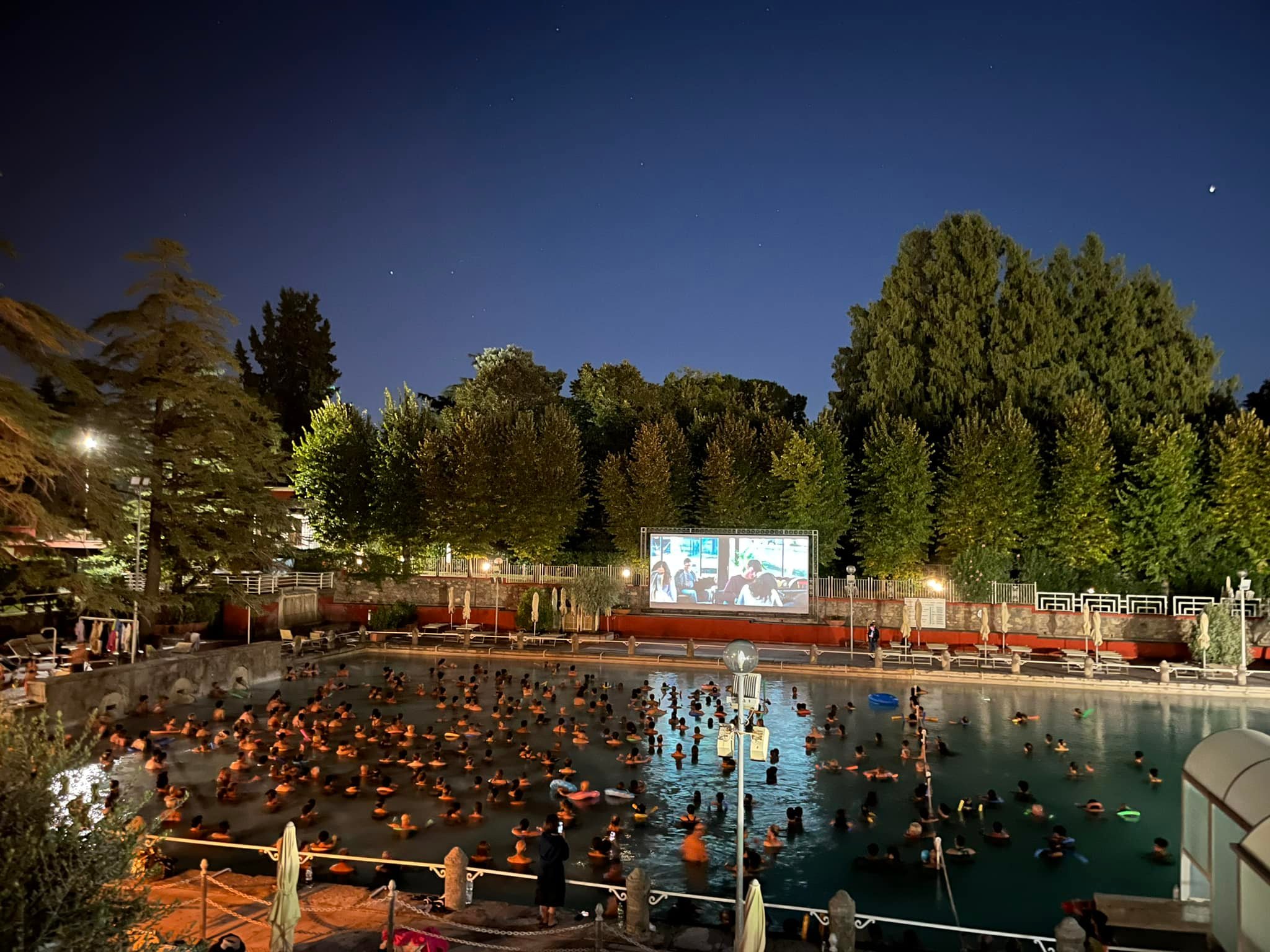 Alle Terme dei Papi tutto pronto per la rassegna Cinema & Terme