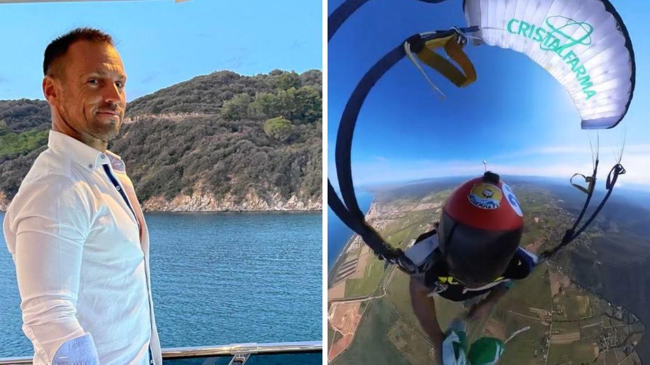 Roma – Non si apre il paracadute: muore il 49enne grossetano Sandro Bigozzi