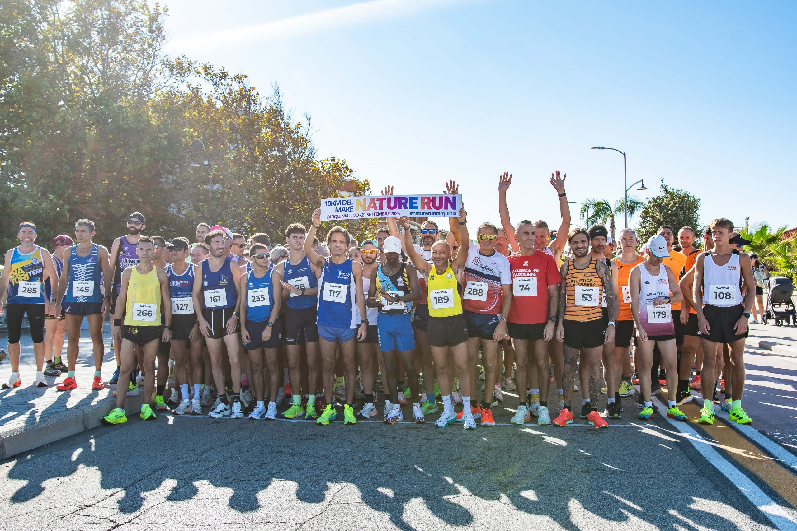 Tarquinia – Nature Run 10 km del Mare 2025, vittoria per Nasso e Fanelli