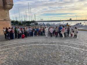 Civitavecchia – In tanti alla passeggiata culturale al Fortino di San Pietro